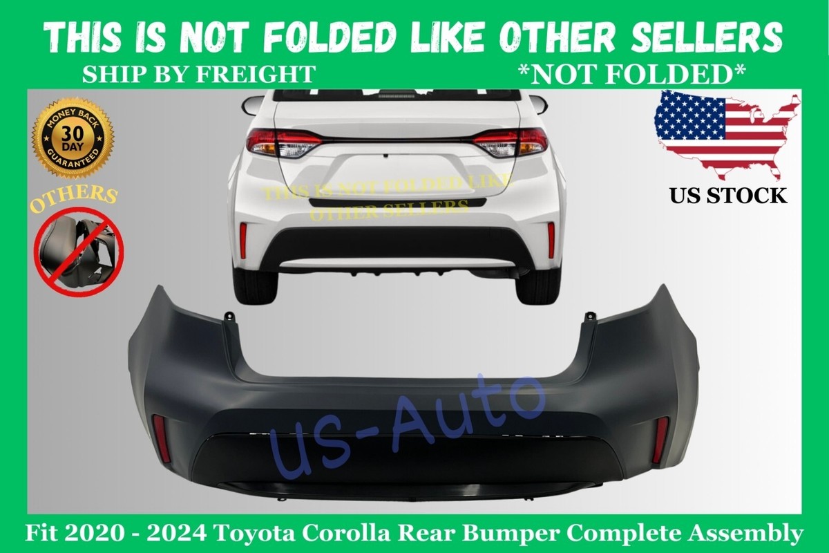 Toyota Corolla Rear Bumper Replacement