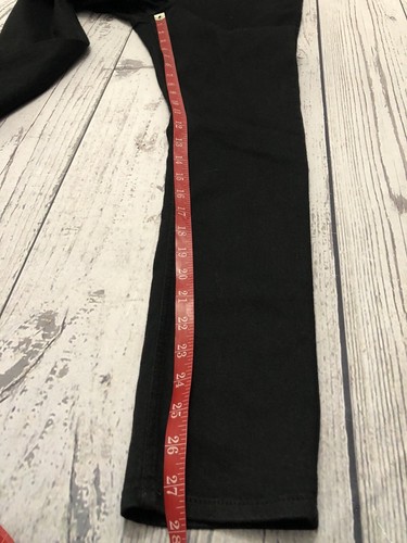 H & M Kids Skinny Fit Coupe Moulante Black Denim Jeans Size 16 - Picture 8 of 12