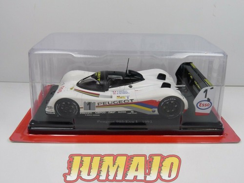 TES3 Voiture 1/24 Hachette Test 24 heures MANS PEUGEOT 905 EVO I winner 1992 - Imagen 3 de 7