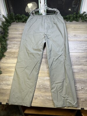 Columbia Snow Pants Size Large (36-38) Gray Thin, Not Lined, Elastic Windbreaker