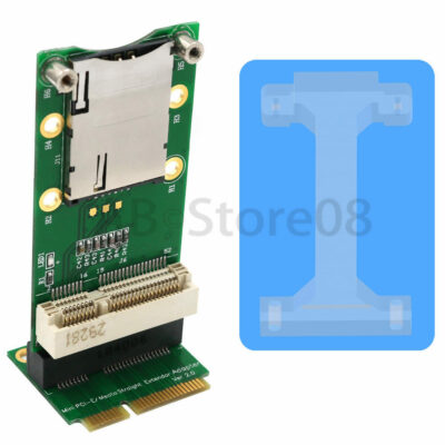 Mini PCI-E Adapter with SIM Card Slot(Vertical installation) for 3G/4G ,GPS card