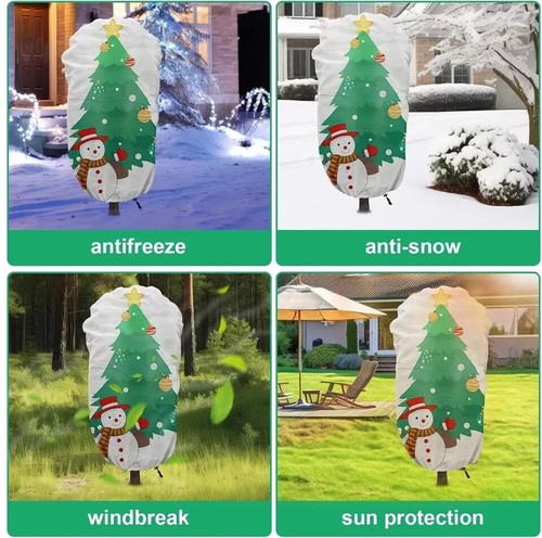 Delixike Frost Protection for Plants 80 x 120cm,Reusable Plant Covers Winter - Picture 4 of 10