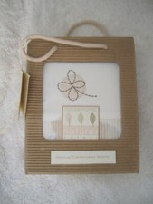 SUMMER INFANT Nature's Purest Teddy and Ele Cotton Nursery Window Valance NEW