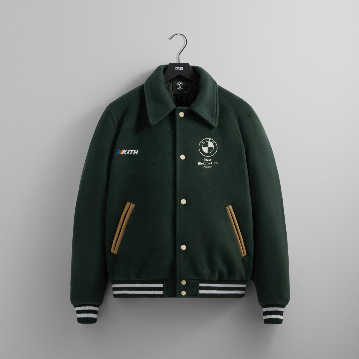 KITH x BMW Coach Green Jacket XXL Brand New Never Worn with Tags