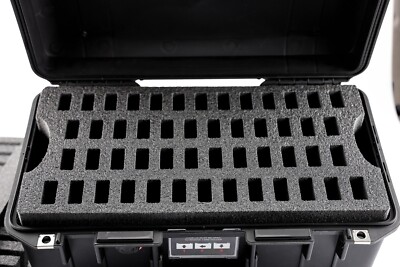 New precut 65 knife foam insert fits your Pelican 1506 Air case plus nameplate