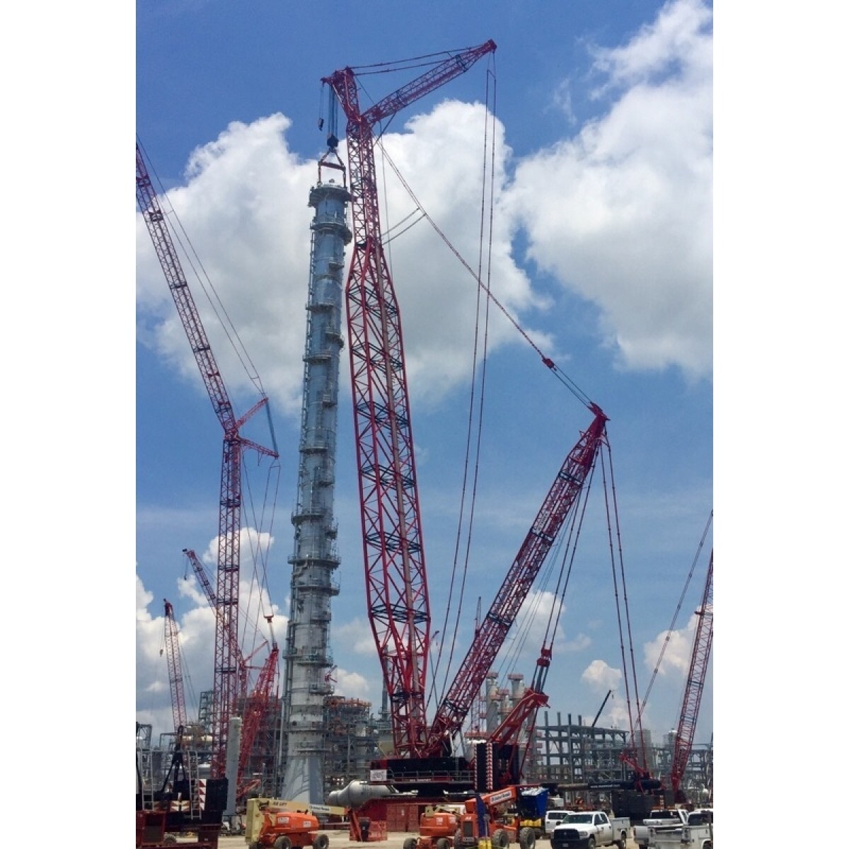 Demag CC8800 Crawler Crane Boom Booster - Mammoet Conrad 1 Demag CC8800 Crawler Crane Boom Booster - Mammoet Conrad 1