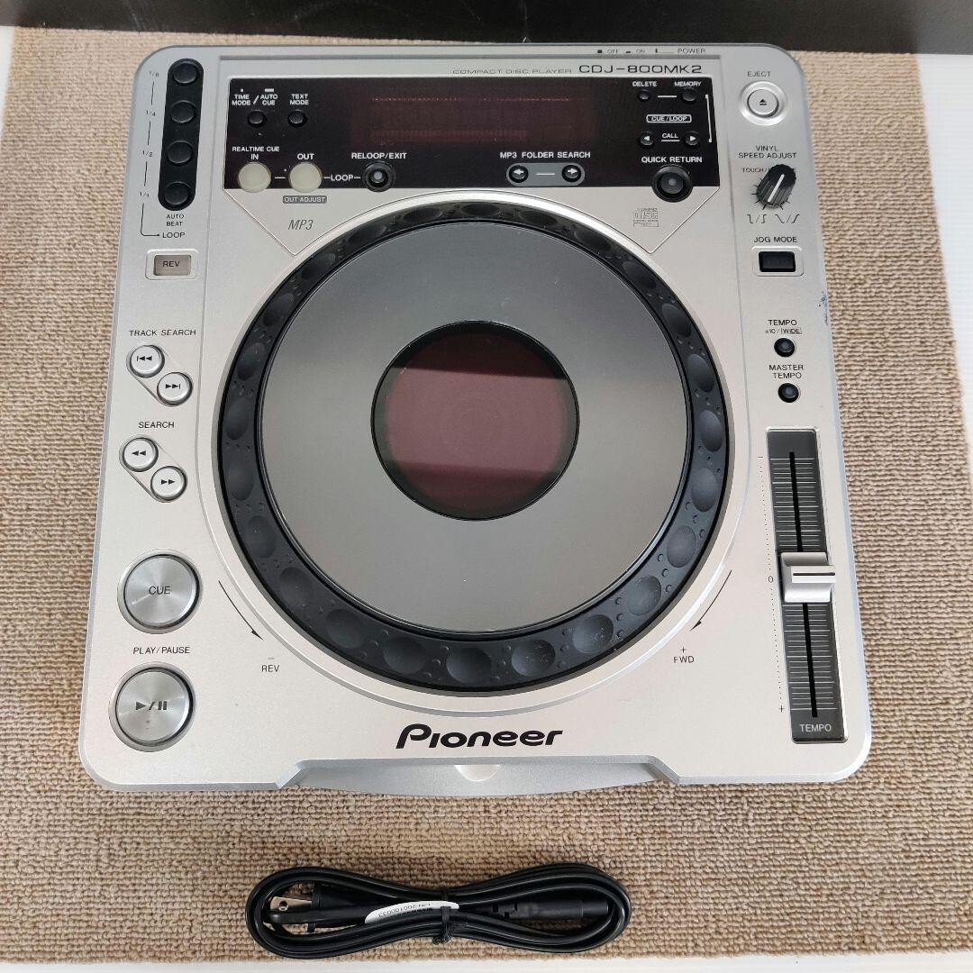 Pioneer CDJ-800MK2 CD/Digital Media Player DJ Turntable Music | eBay