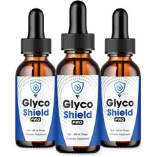 (3 Pack) Glyco Shield Pro Liquid Drops, GlycoShield Pro Advanced Support (6oz)