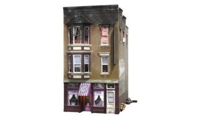 Woodland Scenics BR5051 HO Betty's Burning Building HO Stärke