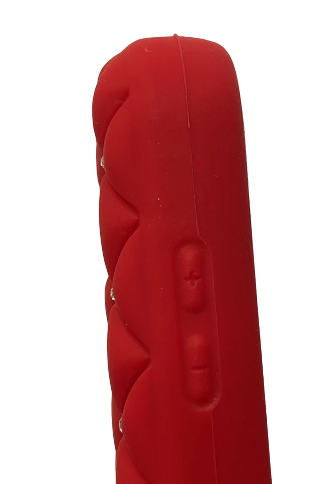 Cellairis Snap-on Jelly Protector Case w/ Stand for ZTE Concord 2 Rhinestone Red - Image 4 of 4