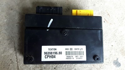 CITROEN VERSAND MK1 COMFORT KOMFORT STEUERGERÄT MODUL ECU 9639819680