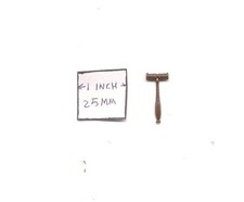 Judge's Gavel - 1/12 scale dollhouse metal miniature ISL2734
