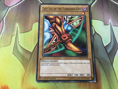 LDK2-DEY08 LINKES BEIN DES VERBOTENEN Common 1. Auflage Yugioh