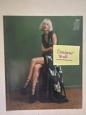 Taylor Swift In Marc Jacobs Sequins Dress Seated 2016 Magazine Photograph