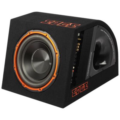Edge 10 Zoll Aktiv Bass Box Subwoofer portiertes Gehäuse EDB10A 250W RMS