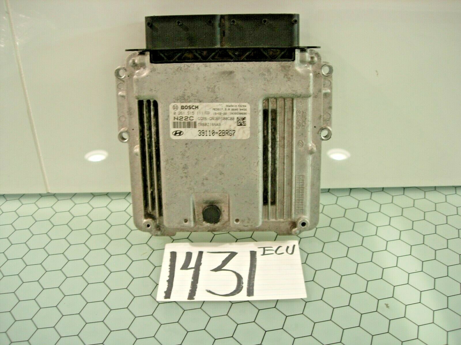 2016 Hyundai Accent #1431 Engine Computer ECM ECU 39110-2BRG7 | eBay
