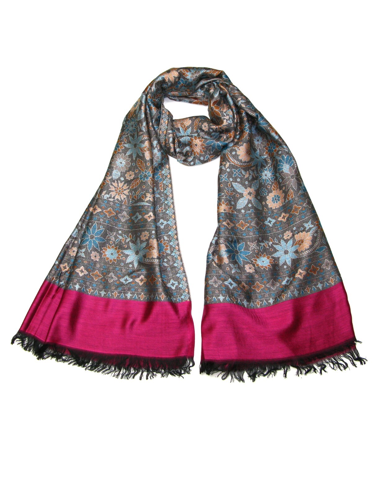 Pashmina Scarf For Women Pink Pretty Long Scarves For Ladies Gift For Her - SALE