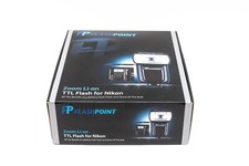 3x Flashpoint Godox Zoom Li-ON TTl Nikon Flash