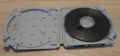 AMPEX 467 DIGITAL AUDIO TAPE 1 / 4 Inch 18 cm ! NEUWERTIG im ETUI ! TOP ! RAR !