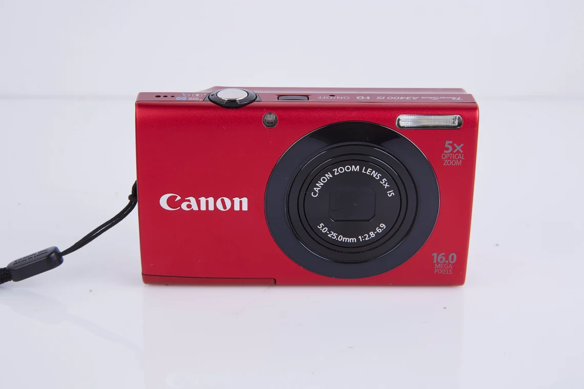 Canon PowerShot A3400 IS 16MP 5X Zoom Compact Digital Camera