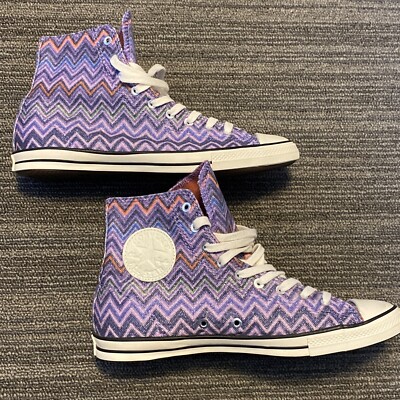 Size Converse Chuck Taylor All Star High x Missoni Zigzag 546756c 