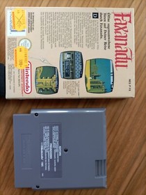 Nintendo NES Spiel Faxanadu OVP Anleitung CIB