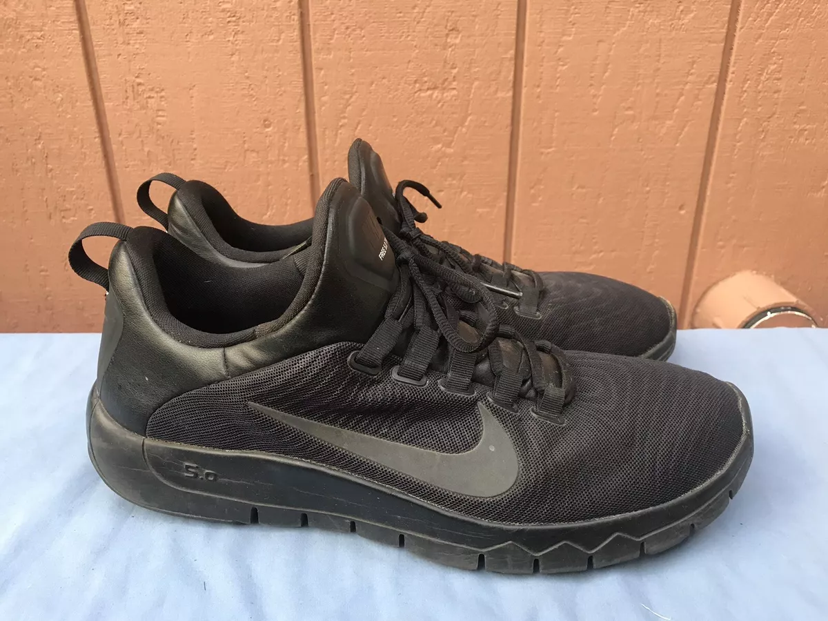 Nike Free 5.0 TR Black Running Training Shoes Men s US 14 EUR 48 5