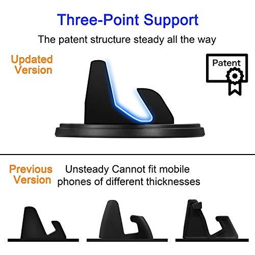 SRUNP Dashboard Phone Holder for Car[Vertical Horizontal 360?Rotate