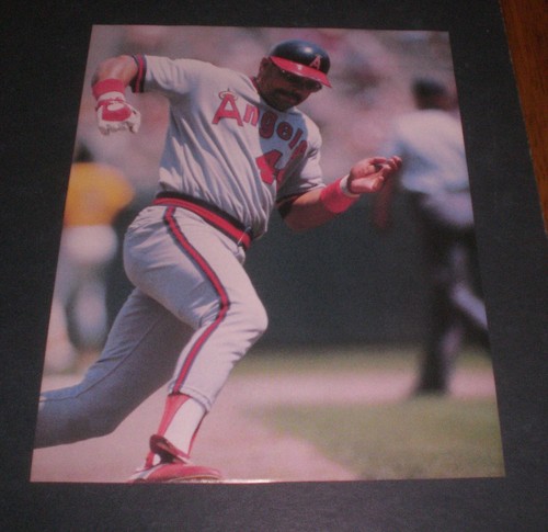 OAKLAND ATHLETICS or ANGELS REGGIE JACKSON 8x10 PRINT - Picture 2 of 2