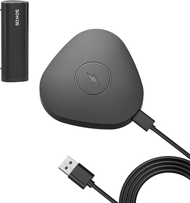 Wireless Charger Compatible with Sonos Roam Gen 2Nd/1St, Magnetic Charging Base,