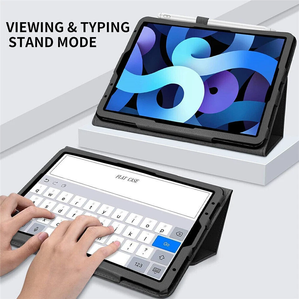Smart Case for iPad 5/6/7/8/9/10th Generation Air Pro Mini Leather Stand Cover - Image 3 of 4
