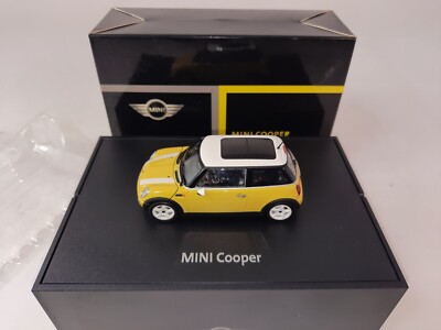 スケールモデル 新作 Minichamps Mini Cooper Yellow Dealer Box 1/43 80420029827 | eBay 乗用車