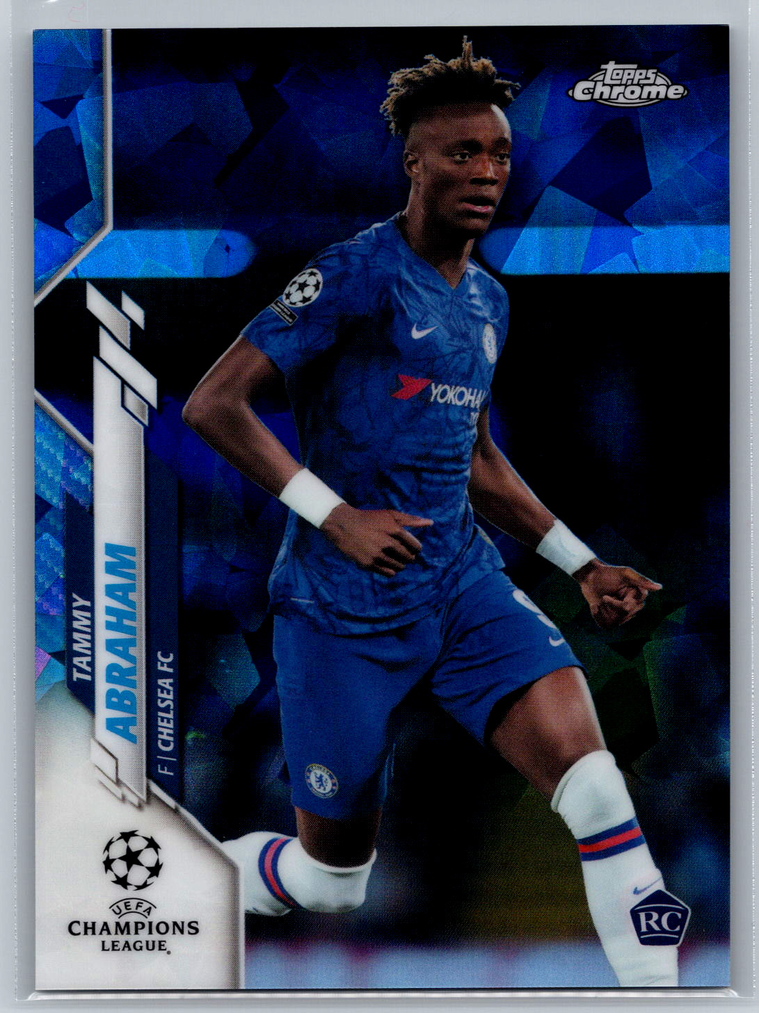 Tammy Abraham 2019-20 Topps Chrome UCL Sapphire Edition Rookie #23 Chelsea