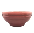 Fiesta Medium Footed Bowl Flamingo, Pink 6” Rice Soup