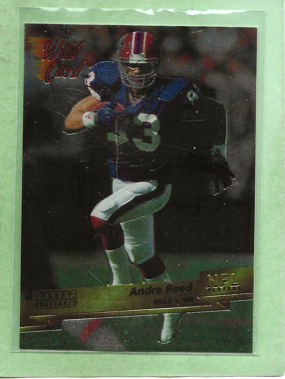 ANDRE REED - 1993 Wild Card Super Chrome - #26 - Bills - $1 Shipping - MINT
