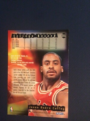 1995-96 NBA Hoops Jason Caffey Rookie Card | eBay