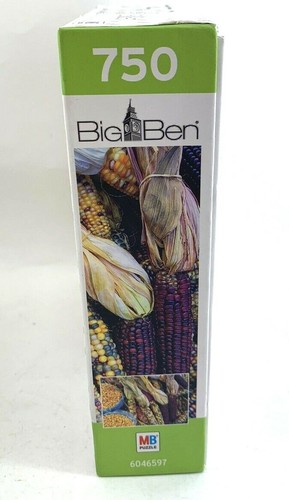 Big Ben 750 piece puzzle Colorful Corn 20”x 27” Puzzle Larger Pcs - Picture 4 of 5