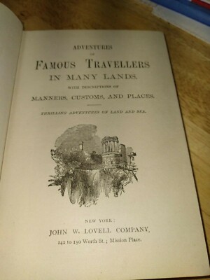 Adventures of Famous Travellers (FC67-4-JV3461) | eBay