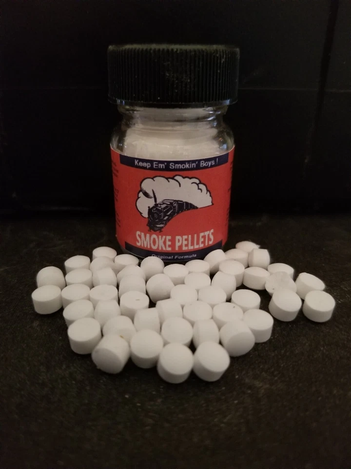 ENVÍO GRATUITO -- 50 - PELLETS DE HUMO PARA TRENES LIONEL  Foto 3 de 4