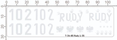 1/35  Т-34-85 Rudy