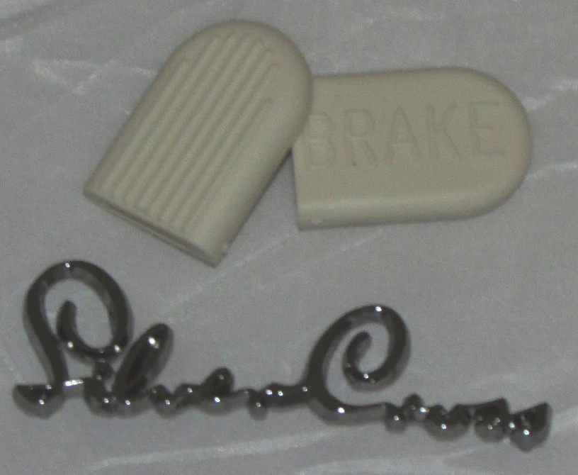 Silver Cross Coach gebaute Kinderwagen Bremsbeläge Grosvenor Silvercross Ersatzteil x 2