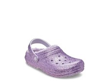 Girl's Slippers Crocs Classic Lined Chunky Glitter Clog