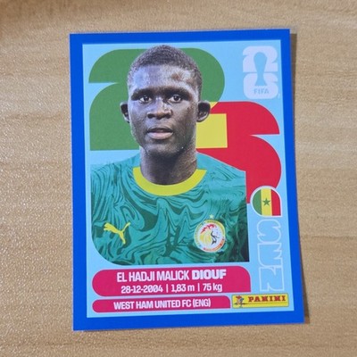 Panini FIFA World Cup 2026 Rookie El Hadji Malick Diouf West Ham SEN 7