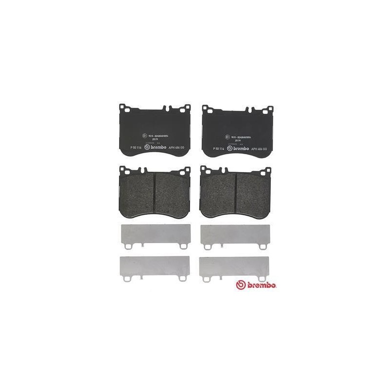 Für BREMBO P 50 114 Brake Pad Set, disc brake P 50 114 Brake pads set front , f - Bild 6