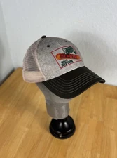 Dekalb Seed Corn Cap Gray Winged Logo Mesh Farming Ag K Products Hat