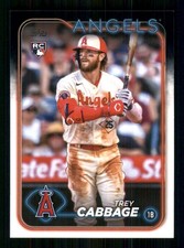 2024 Topps #321 Trey Cabbage RC Los Angeles Angels 63498