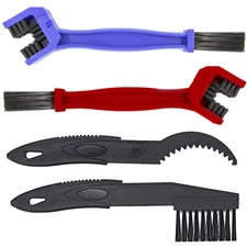 4 x Motorcycle Bicycle Chain and Gears Brush Cleaner Maintenance Cleaning Tool