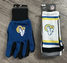 Los Angeles Rams Socks Utility Gloves