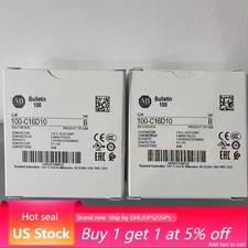 New Allen-Bradley 100-C16D10 IEC Contactor 16 A,110V 50 Hz AB 100C16D10