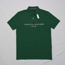 Tommy Hilfiger Men Regular Fit short sleeve pique Polo shirt size L new with tag